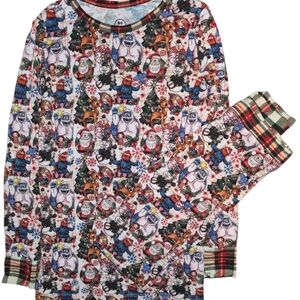 Rudolph Bamboo PJs Long Sleeves & Pants Set Boys Size 9/10